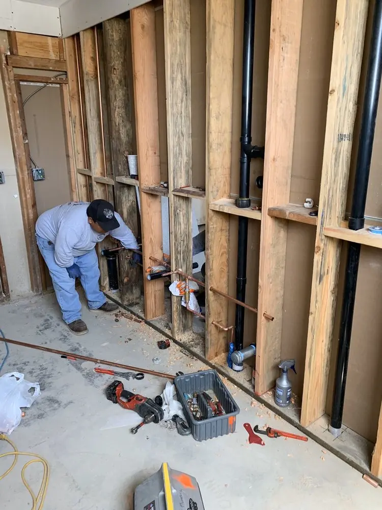 Commercial rough-in plumbing for Commercial Plumbing in Weatherford